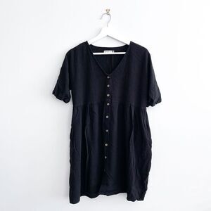 Jackson Rowe Collection Womens Outlaw Dress Black Large